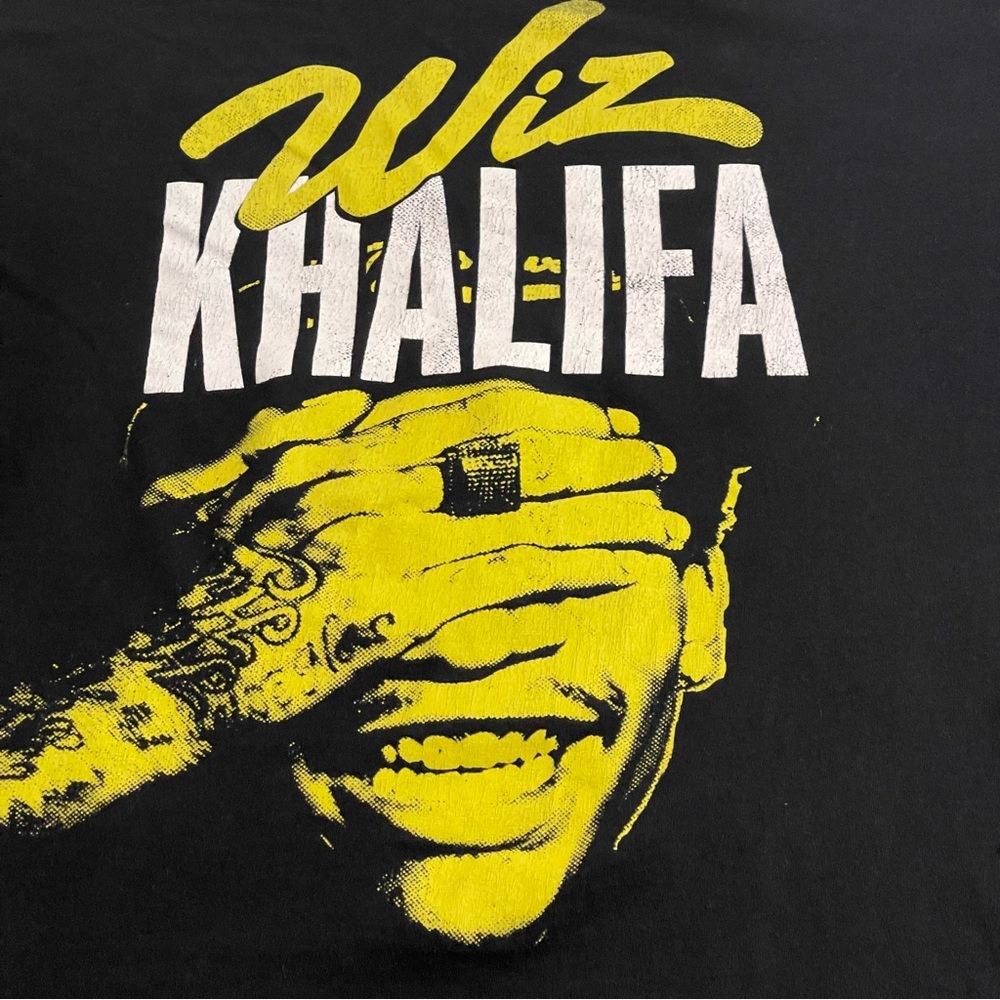 Wiz Khalifa Shirt Women Small Black Graphic Lightweight‎ Music Hip Hop Rap Tee - Picture 4 of 7